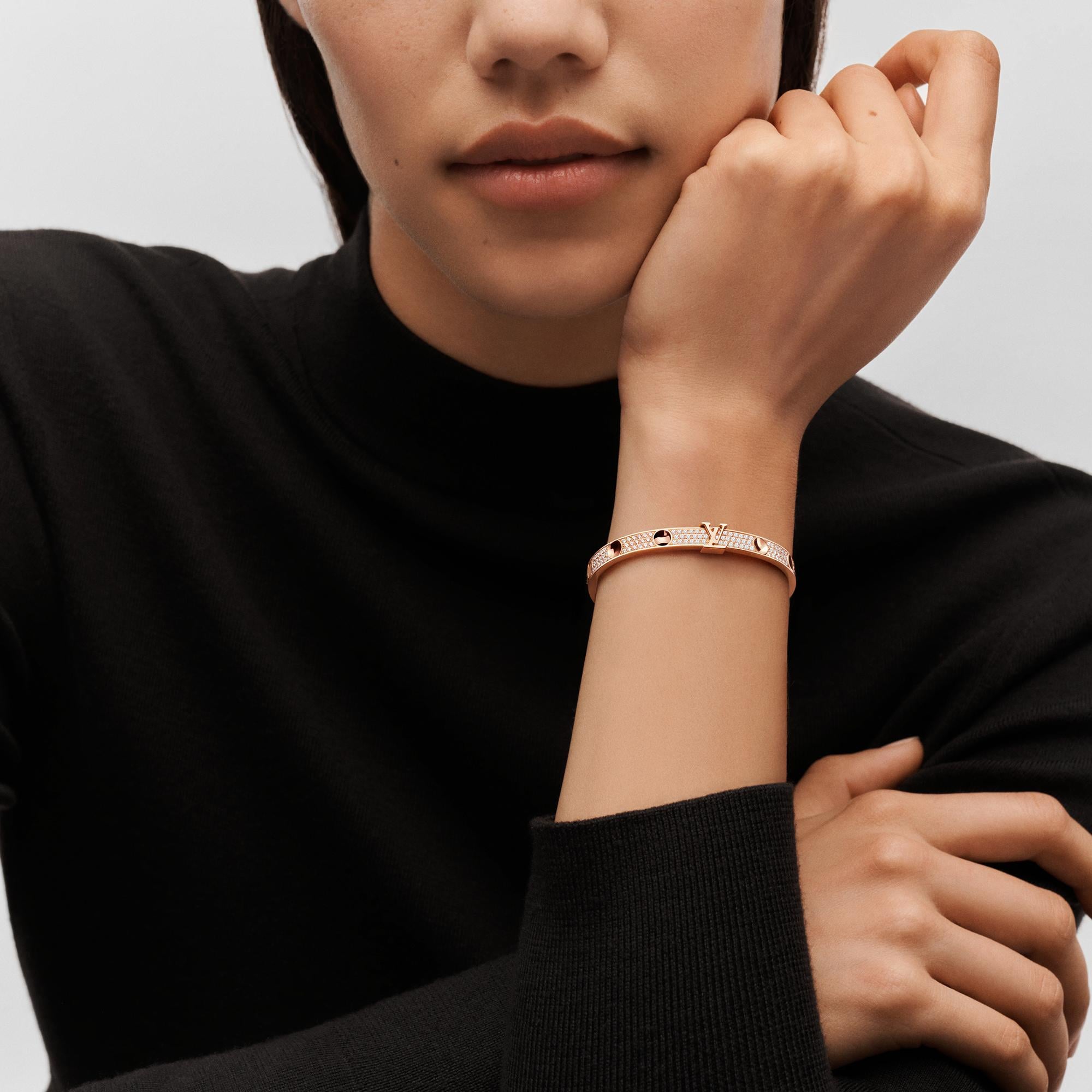 バングル アンプラント LV（ピンクゴールド×ダイヤモンド